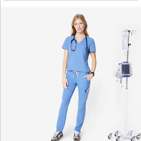 Brand new FIGS Skinny YOLA Scrub Pants - Picture 3 of 3